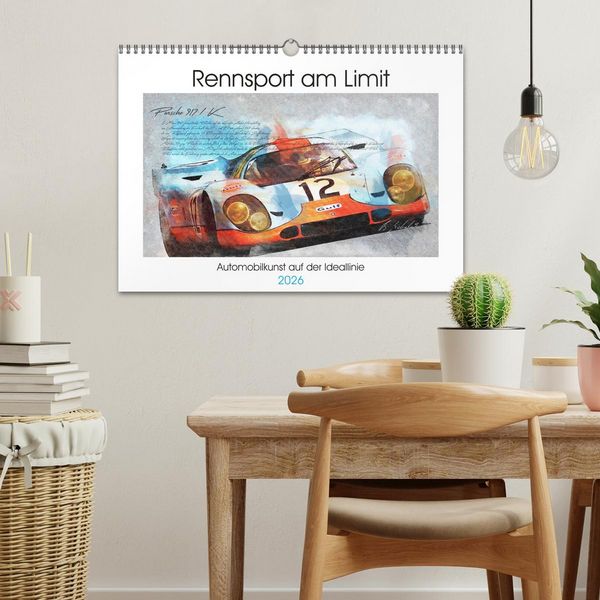 Produktbild: Rennsport am Limit (Wandkalender 2026 DIN A3 quer), CALVENDO Monatskalender