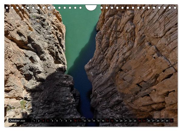 Produktbild: El Caminito del Rey (Wandkalender 2026 DIN A4 quer), CALVENDO Monatskalender