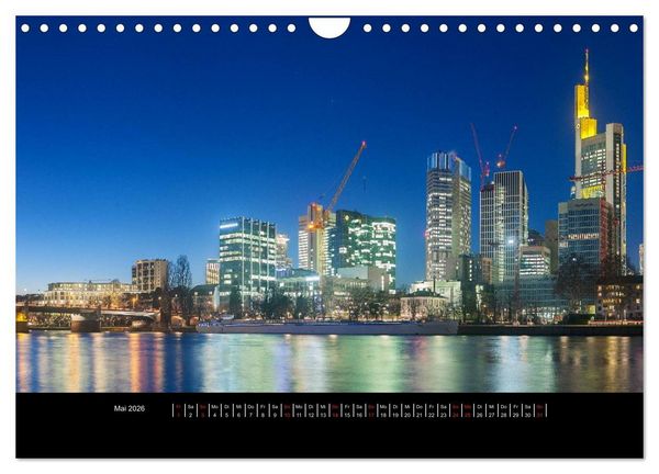 Produktbild: Frankfurt (Wandkalender 2026 DIN A4 quer), CALVENDO Monatskalender