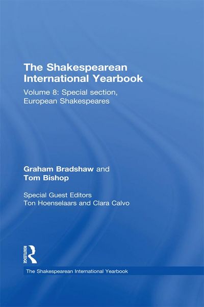 Produktbild: The Shakespearean International Yearbook