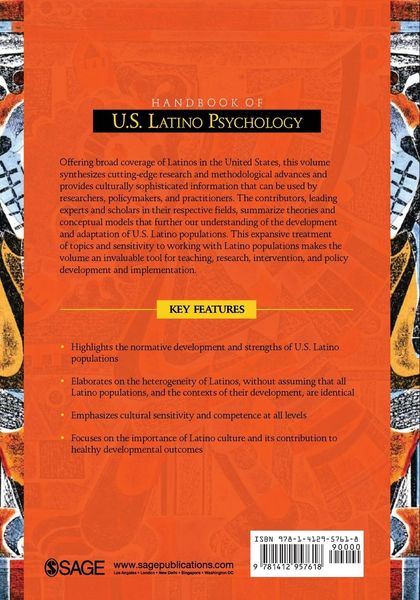 Produktbild: Handbook of U.S. Latino Psychology