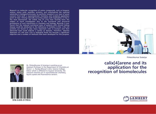 Produktbild: calix[4]arene and its application for the recognition of biomolecules