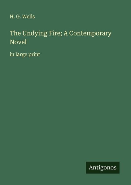 Produktbild: The Undying Fire; A Contemporary Novel