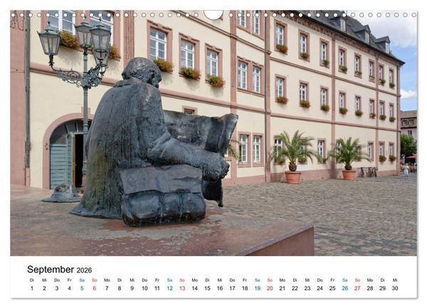 Produktbild: Neustadt an der Weinstra&szlig;e - Ansichtssache (Wandkalender 2026 DIN A3 quer), CALVENDO Monatskalender