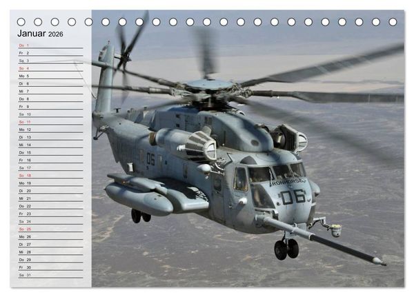 Produktbild: Streitkraft. Milit&auml;rische Impressionen (Tischkalender 2026 DIN A5 quer), CALVENDO Monatskalender