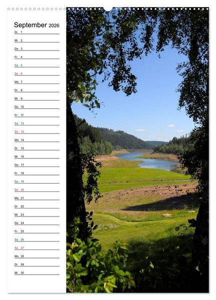 Produktbild: Schwarzwald (Wandkalender 2026 DIN A2 hoch), CALVENDO Monatskalender