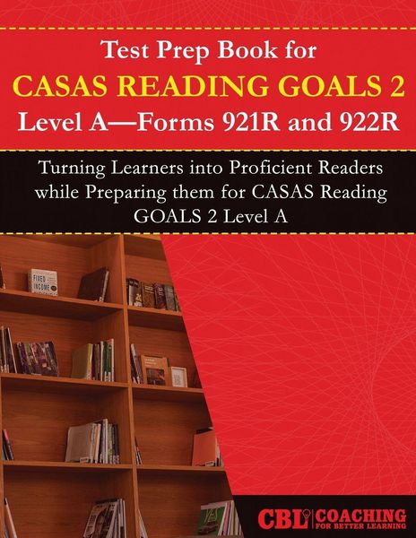 Produktbild: Test Prep Book for CASAS Reading GOALS 2 Level A, Forms 921R and 922R
