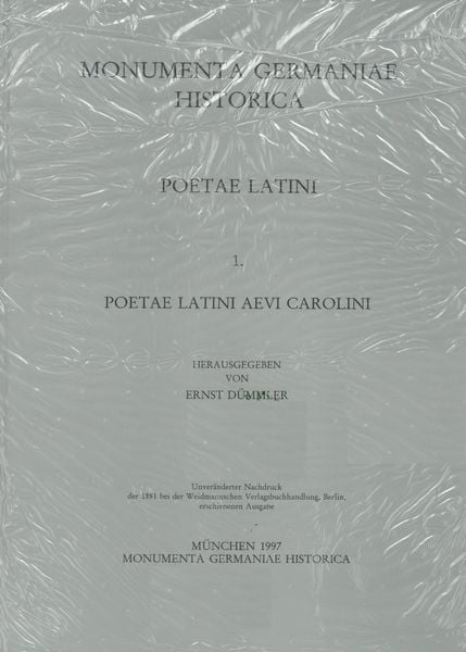 Produktbild: Poetae Latini aevi Carolini (I)