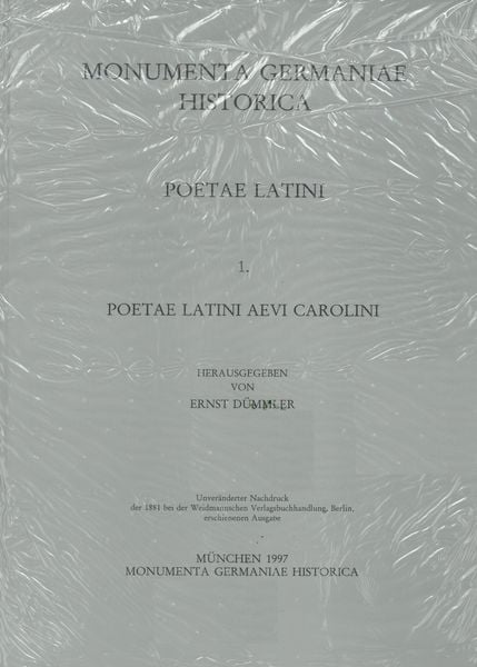 Produktbild: Poetae Latini aevi Carolini (I)