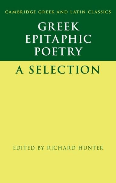 Produktbild: Greek Epitaphic Poetry