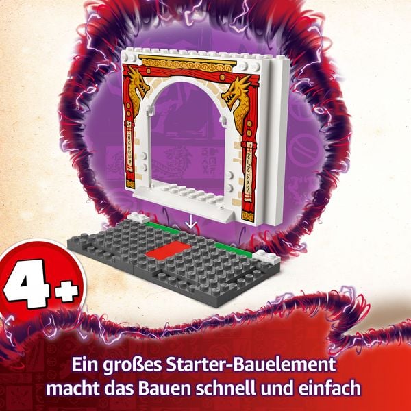 Produktbild: LEGO NINJAGO Spinjitzu-Tempel der Ninja - Set mit 4 Minifiguren 71831