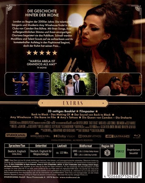 Produktbild: Back to Black - Special Edition (4K Ultra HD) (+ Blu-ray)