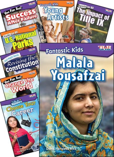 Produktbild: Time for Kids Social Studies Grades 4-5, 8-Book Set