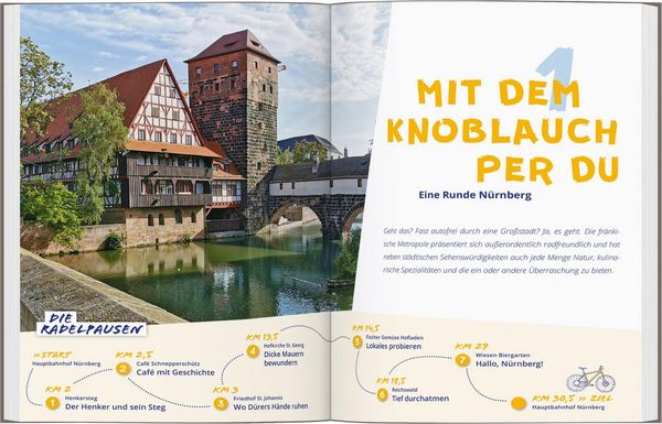 Produktbild: DUMONT Radelzeit in Mittelfranken & Oberfranken
