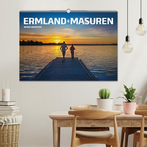 Produktbild: ERMLAND MASUREN (Wandkalender 2026 DIN A2 quer), CALVENDO Monatskalender