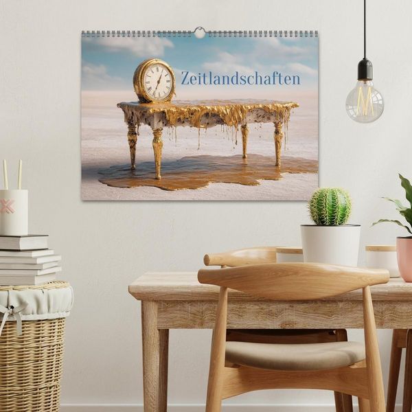 Produktbild: Zeitlandschaften (Wandkalender 2027 DIN A3 quer), CALVENDO Monatskalender