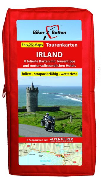 Biker Betten - Irland, Karte von , TVV Touristik-Verlag GmbH, 9783937063256