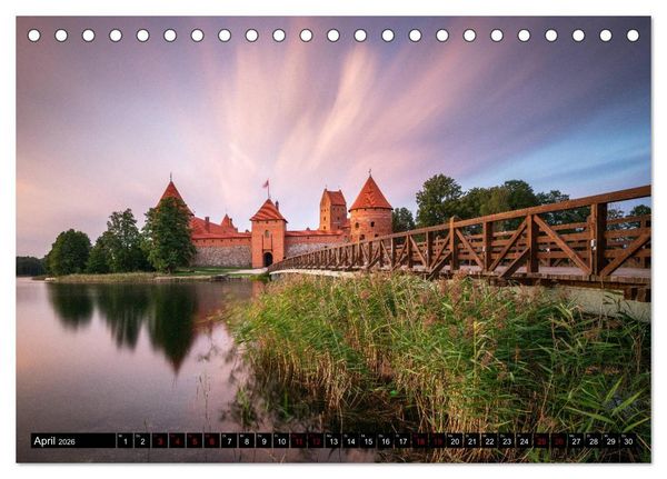 Produktbild: Einmal um die Welt... (Tischkalender 2026 DIN A5 quer), CALVENDO Monatskalender