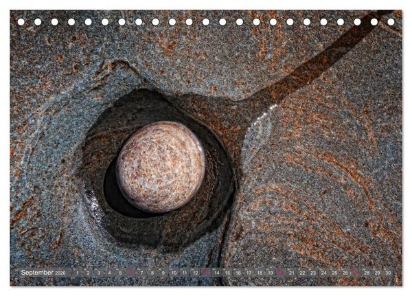 Produktbild: Steinreich (Tischkalender 2026 DIN A5 quer), CALVENDO Monatskalender