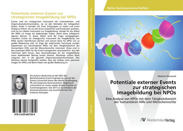 Produktbild: Potentiale externer Events zur strategischen Imagebildung bei NPOs