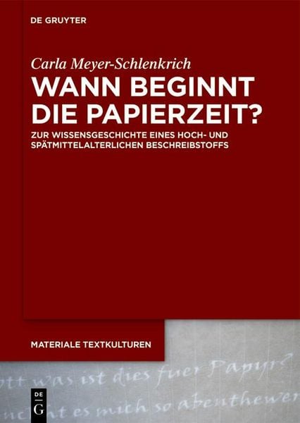 Produktbild: Wann beginnt die Papierzeit?