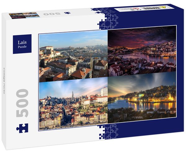 Lais Puzzle Collage Porto 500 Teile