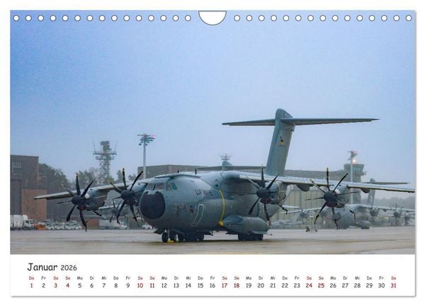 Produktbild: A400M LTG 62 (Wandkalender 2026 DIN A4 quer), CALVENDO Monatskalender