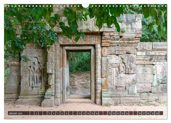 Produktbild: Angkor - Die Tempel der Khmer (Wandkalender 2026 DIN A3 quer), CALVENDO Monatskalender