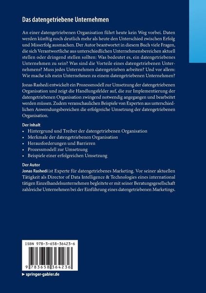 Produktbild: Das datengetriebene Unternehmen