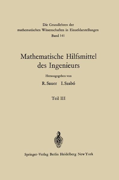 Produktbild: Mathematische Hilfsmittel des Ingenieurs
