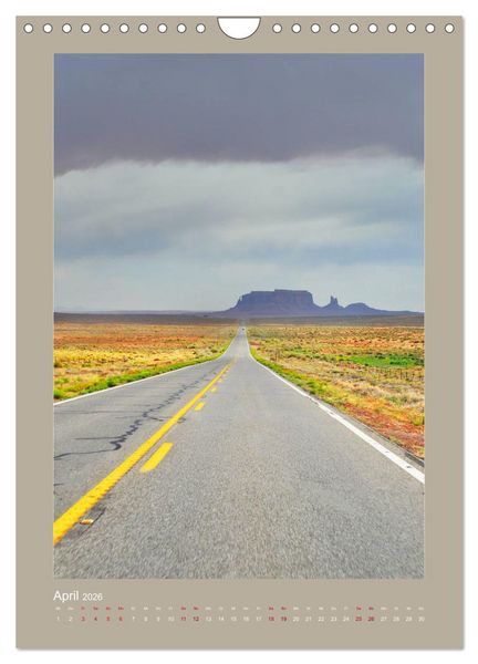 Produktbild: Erlebe mit mir das Monument Valley (Wandkalender 2026 DIN A4 hoch), CALVENDO Monatskalender