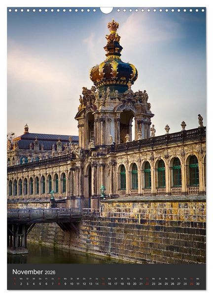 Produktbild: Mein Dresden (Wandkalender 2026 DIN A3 hoch), CALVENDO Monatskalender