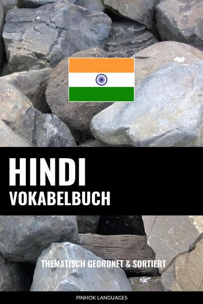 Produktbild: Hindi Vokabelbuch