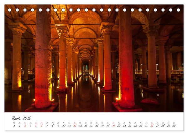 Produktbild: Istanbul - Stadt auf zwei Kontinenten (Tischkalender 2026 DIN A5 quer), CALVENDO Monatskalender