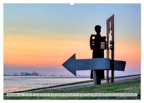 Produktbild: K&uuml;stenzauber Butjadingen (Wandkalender 2027 DIN A2 quer), CALVENDO Monatskalender