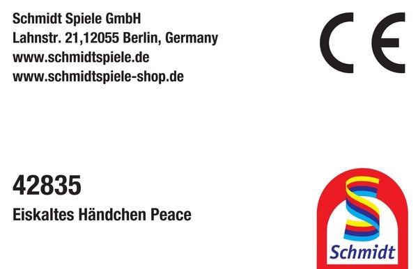 Produktbild: Wednesday, Eiskaltes H&auml;ndchen, Peace, 25 cm