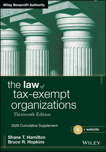 Produktbild: The Law of Tax-Exempt Organizations, 2026 Supplement