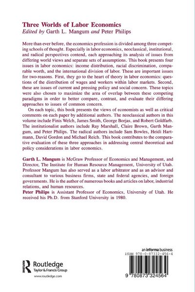 Produktbild: Three Worlds of Labour Economics