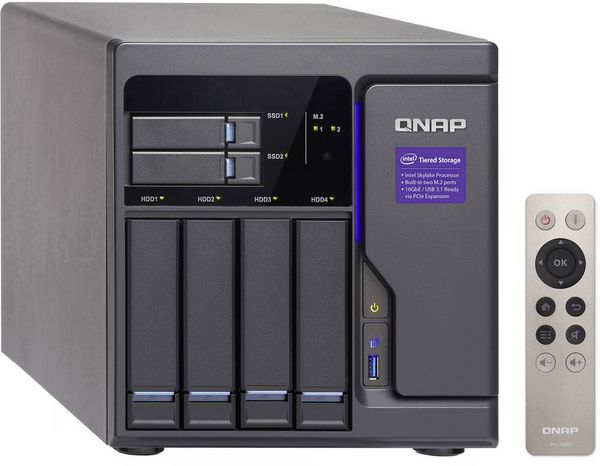 Produktbild: QNAP TVS-682 NAS-Server Geh&auml;use 6 Bay TVS-682-I3-8G