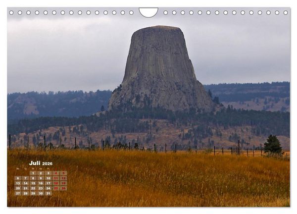 Produktbild: Wyoming Equality State (Wandkalender 2026 DIN A4 quer), CALVENDO Monatskalender