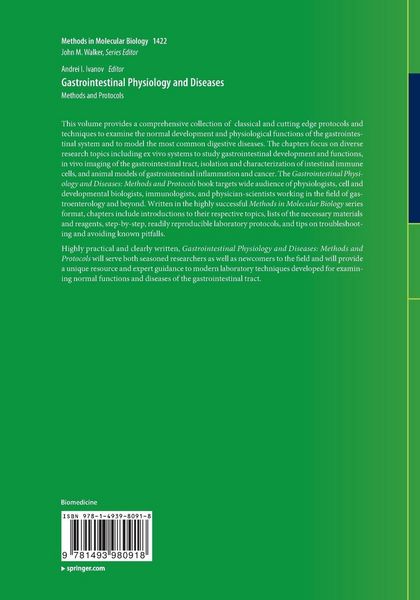 Produktbild: Gastrointestinal Physiology and Diseases