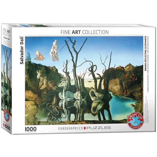 Produktbild: Swans Reflection Elephants by Salvador Dali