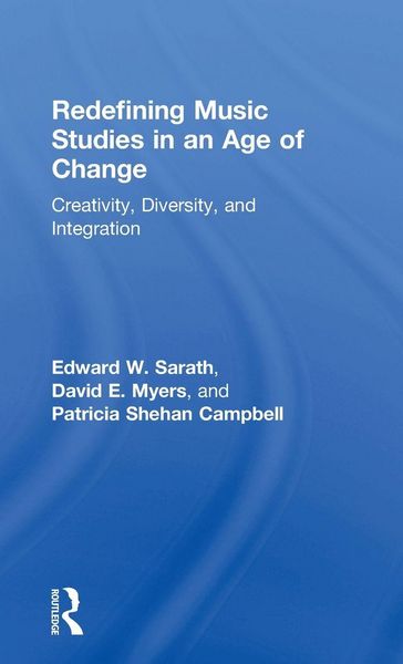 Produktbild: Redefining Music Studies in an Age of Change