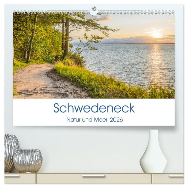 Produktbild: Schwedeneck Natur und Meer (hochwertiger Premium Wandkalender 2026 DIN A2 quer), Kunstdruck in Hochglanz