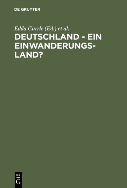 Produktbild: Deutschland - ein Einwanderungsland?