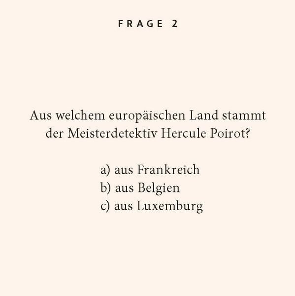 Produktbild: Ber&uuml;hmte Detektive-Quiz