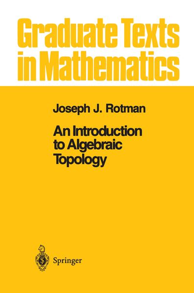 Produktbild: An Introduction to Algebraic Topology