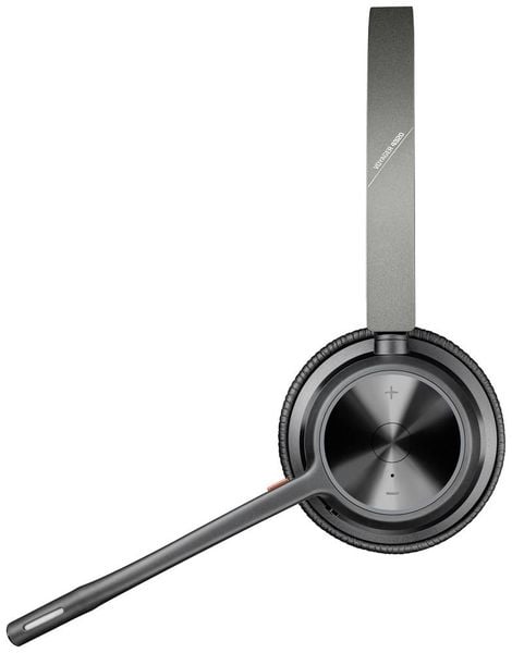 Produktbild: HP Poly Voyager 4320 USB-A Headset +BT700 Dongle On Ear Headset Bluetooth&reg; Stereo Schwarz Lautst&auml;rkeregelung, Mikrofon-Stummschaltung Computer