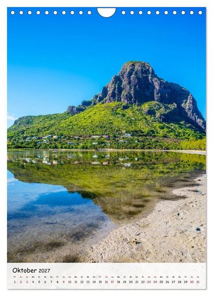 Produktbild: Mauritius &ndash; Insel der Farben und Tr&auml;ume (Wandkalender 2027 DIN A4 hoch), CALVENDO Monatskalender