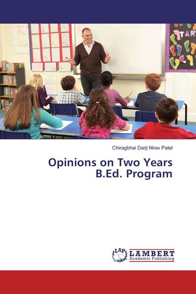 Produktbild: Opinions on Two Years B.Ed. Program